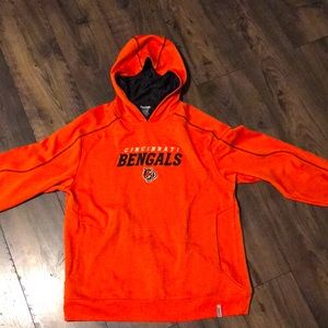 Bengals Reebok hoodie Large
